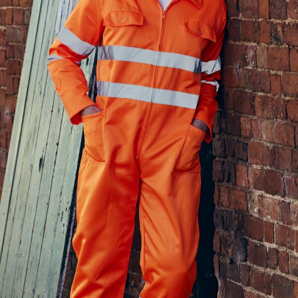 Hi-Vis Polycotton Coverall Thumbnail
